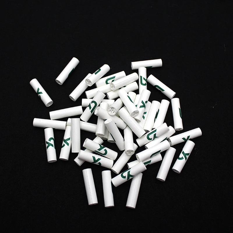 8 millimeter Disposable Activated Carbon Tobacco Filter Tip Portable Activated Carbon Filter Element Cigarette Filter