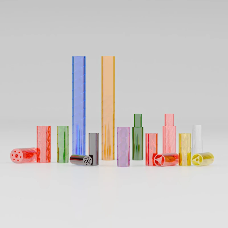 A Verified Supplier 9 Hole Smoking Filter Tip Custom Logo 12mm 11mm 10mm 9mm 8mm 7mm Hollow Filter Tip