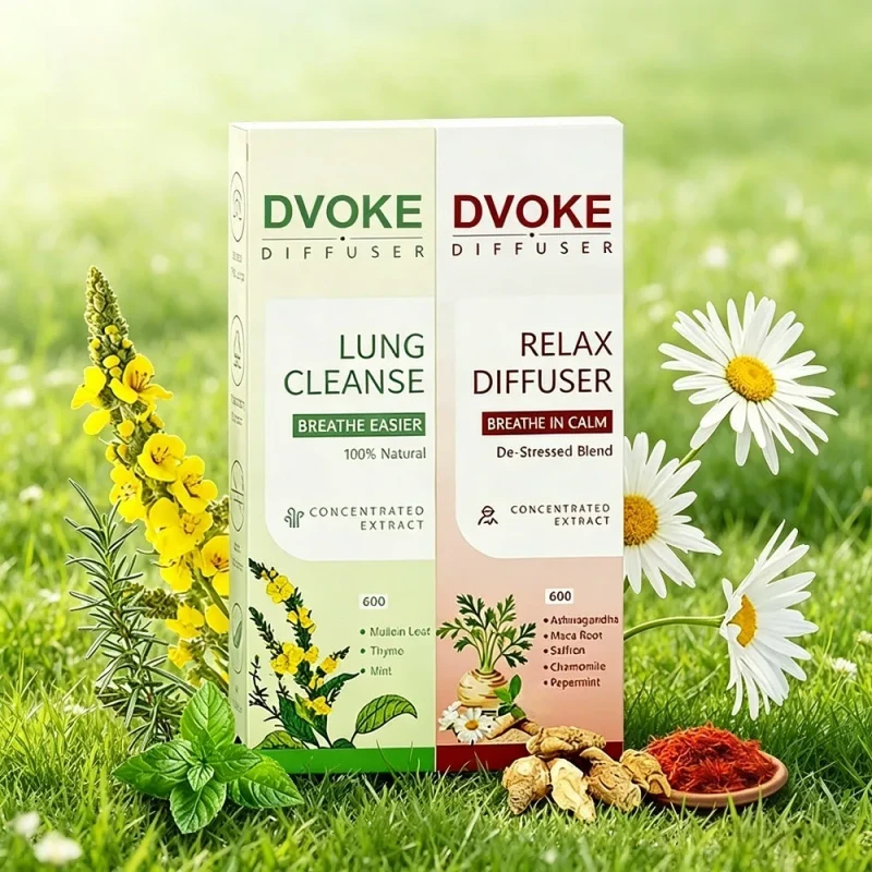 All Natural Essential Oil Inhaler Quit Smoking Diffuser Stick with Herbal Extract Ginger Peppermint for for Better Breathing