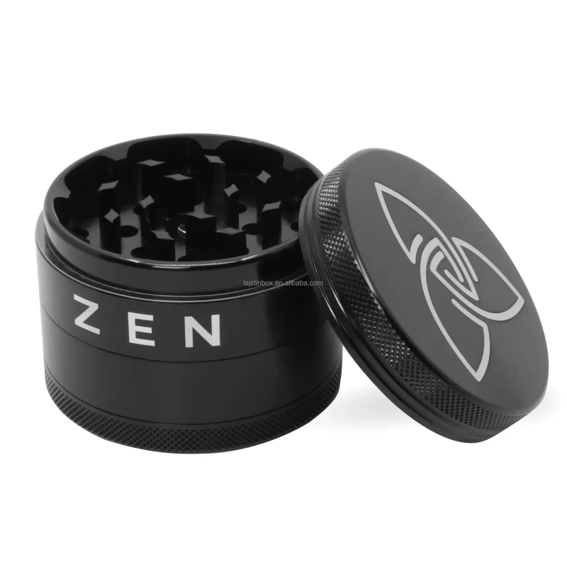 All Sizes Custom Logo Laser Print Herb Grinders for Smoking Other Smoking Accessories