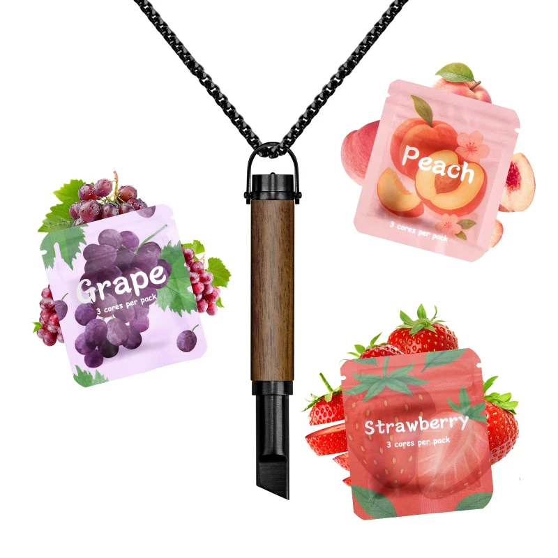 Alternative Aroma Essential Oil Blend Cotton Core Smokeless Inhaler Quit Smoking Stick