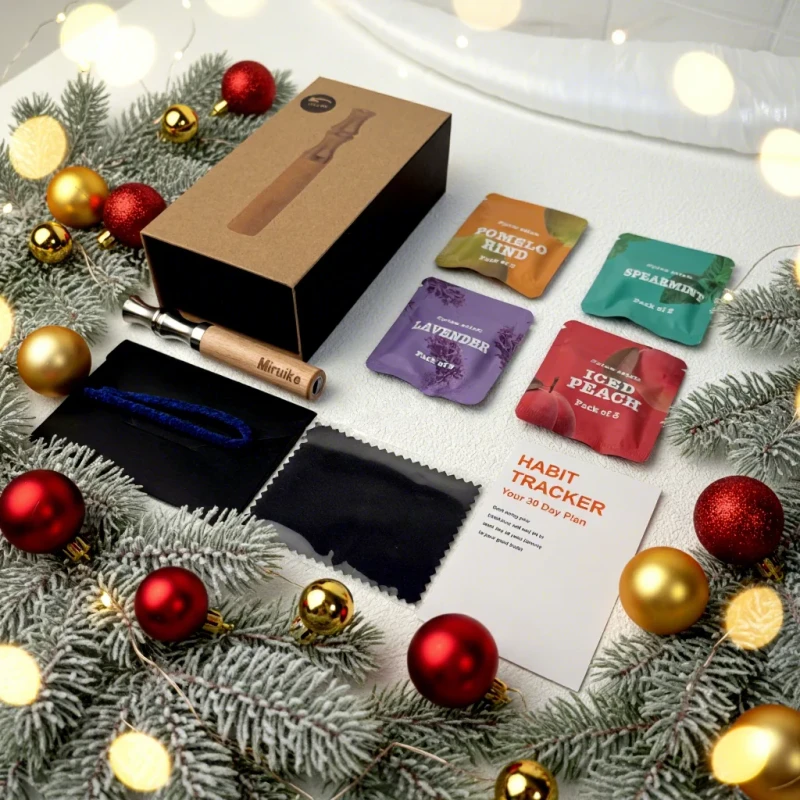 Alternative Flavored Air Device Plant Based Quit Smoking Stick Smokeless Inhaler Aroma Essential Oil Cores Infused Cotton