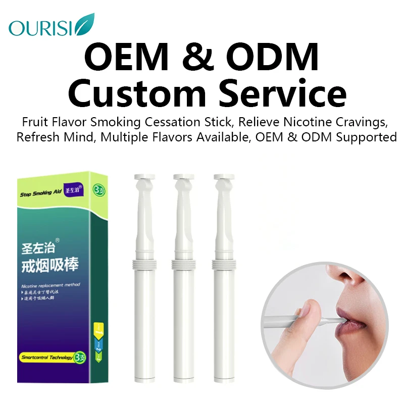 Smoke Substitute Smoking Stick Quit Smoking Mouthpiece Mint Flavor Anti Aging Model 001 Refreshing Brain Boosting