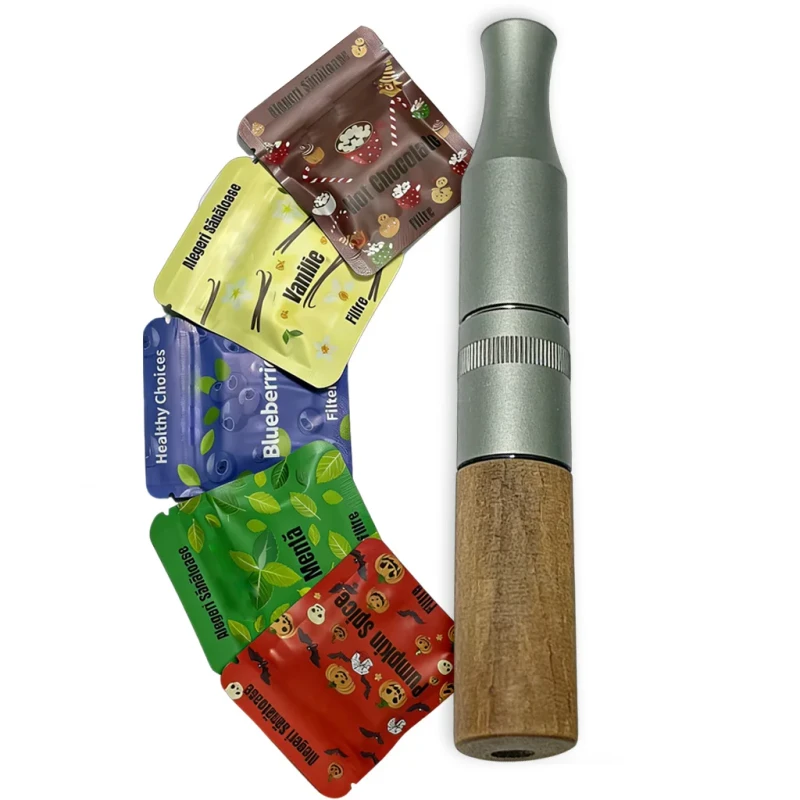 Aromatherapy Inhaler Quit Smoking Stick Inhaler Aromatherapy Breathing Meditation Aid Flavored Air Device Custom