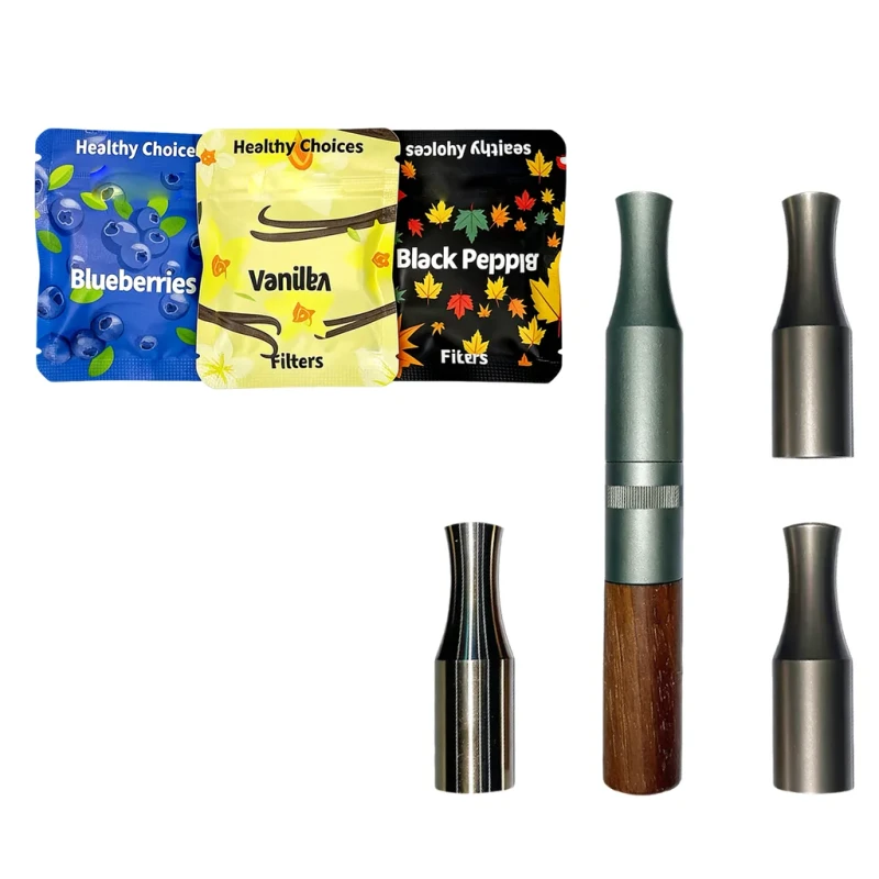 Breathing Meditation Aid Oil Aromatherapy to Help Stop Quit Smoking Stress Relief Product Stick Flavored air Device with Core