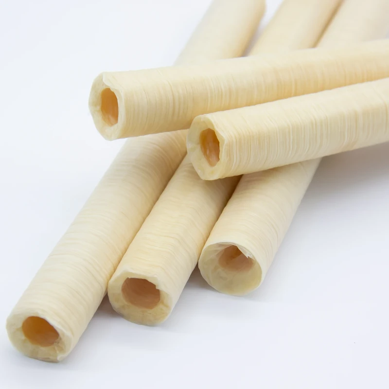 Collagen Casing for Cooked Sausage Excellent Smoke & Moisture Penetration for Consistent Quality Sample for Test