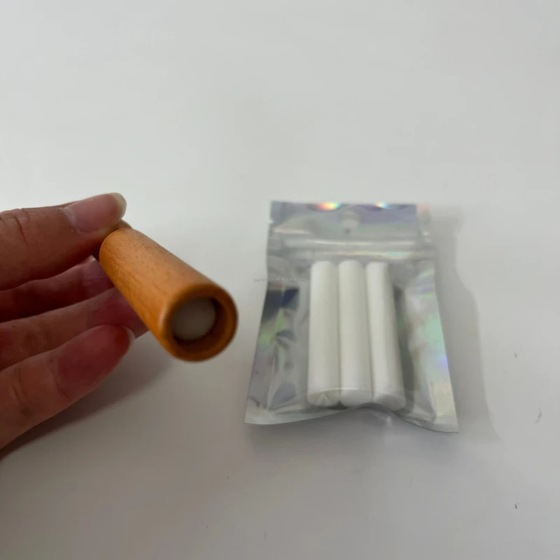 Custom Aromatherapy Ciggerates Quit Smoking Inhaler Jewelry Stick Stainless Steel Personal Diffuser Pendant for Essential Oil