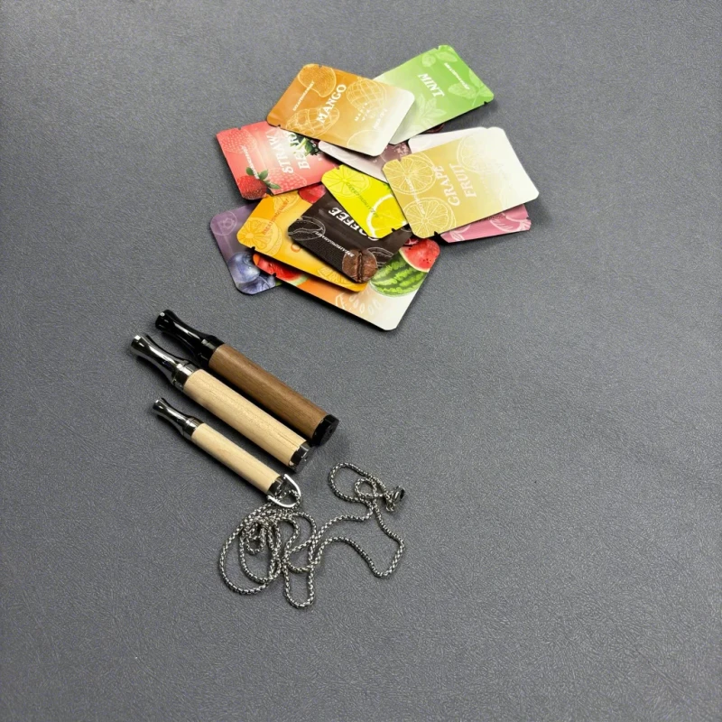 Custom Flavoured air Stick Quit Smoking Stick Inhaler Aromatherapy Breathing Meditation Aid Flavored air Device Necklace