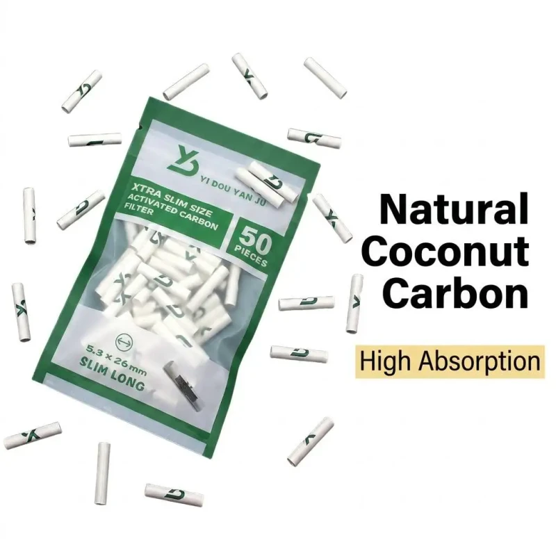 Disposable Tobacco Filter 5 6 7 8mm Multiple Sizes Available for Pipe & Cigarette Universal Use Customizable Filter