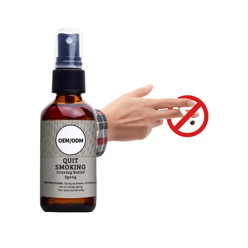 ENWEI Quit Smoking Spray OEM ODM Natural Health Care Safe No Side Effect 30ml Portable Stop Addiction Mouth Use ISO CE