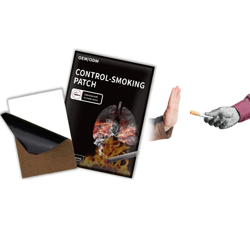 Effective Anti Stick Quit Smoking Patch Easy to Use Anxiety Relief Patch for Mouth Nasal and Body Helping You Quit Smoking