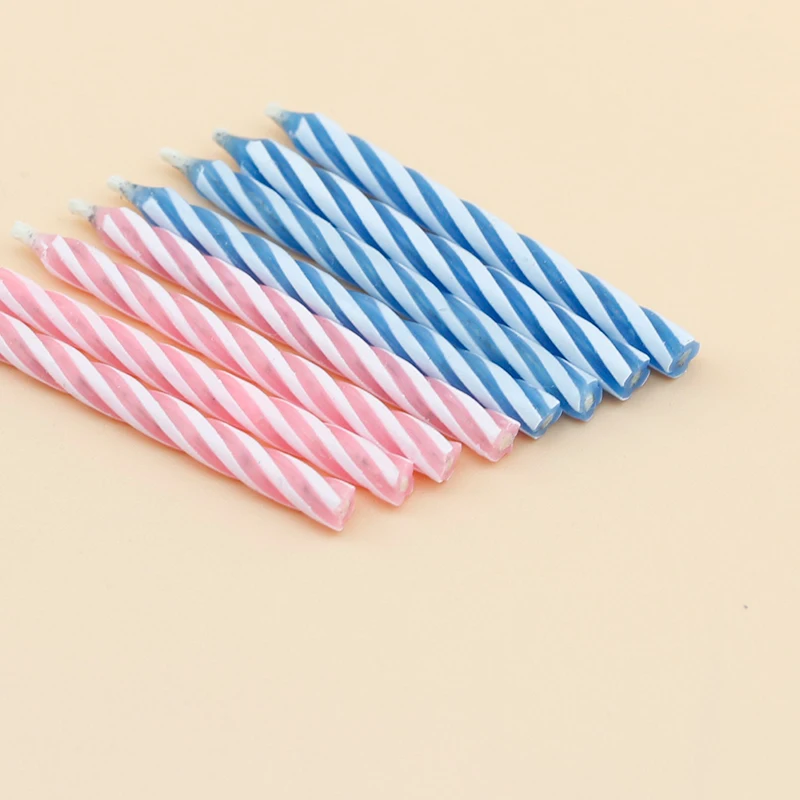 Factory Price Magic Re-lighting Birthday Candle Colorful Thread for Sell