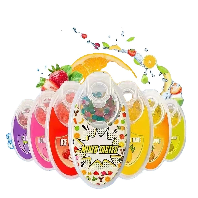 Flavored Balls Menthol Tubes Tobacco Smoke Cigarettes Flavor Size Natural Cigarettes Pops Burst Beads