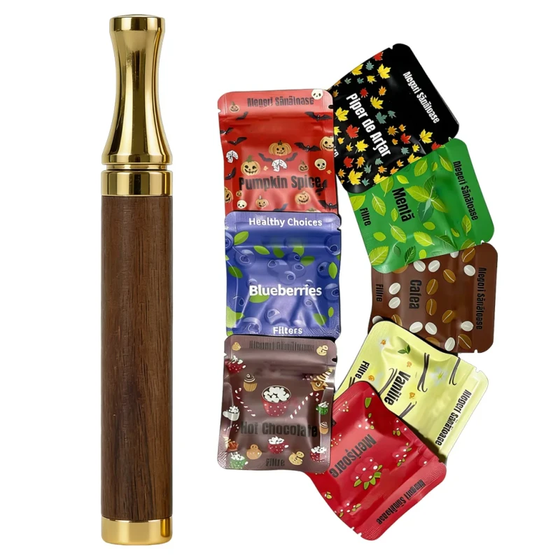 Flavoured Air Stick Quit Smoking Inhaler Aromatherapy Breathing Meditation Aid Flavored Air Device Custom