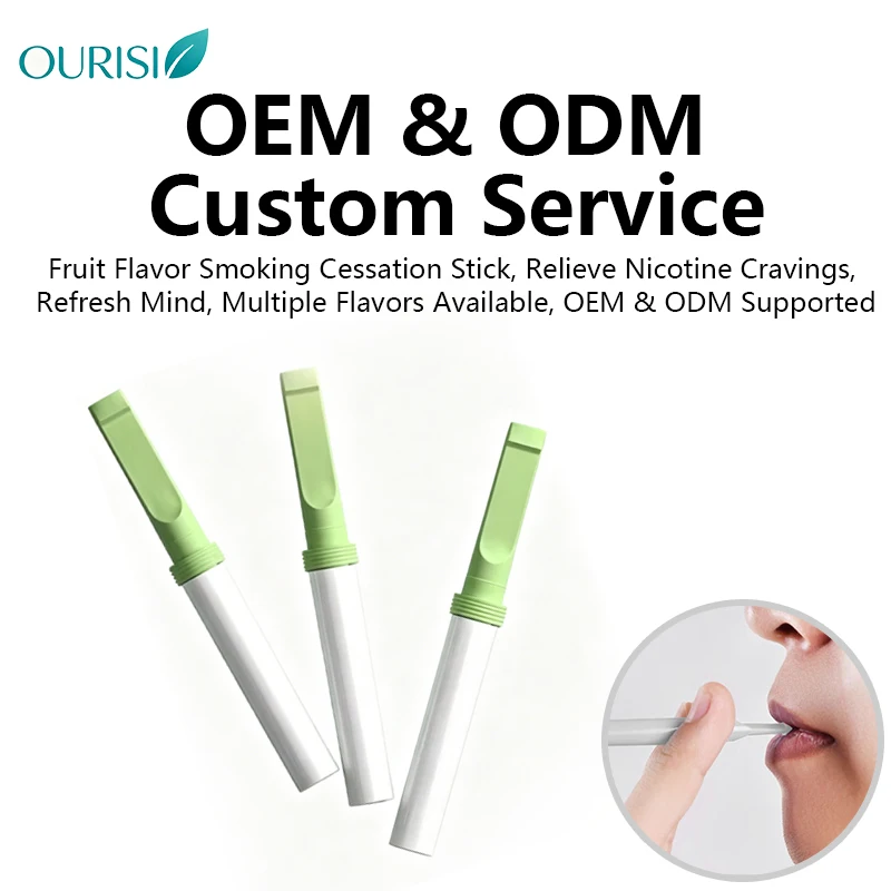 Fruit Suction Stick Smoking Cessation Aid Mint Flavor Substitute Mouth-Sucked Smoke Replacement Breath-Freshening Nicotine