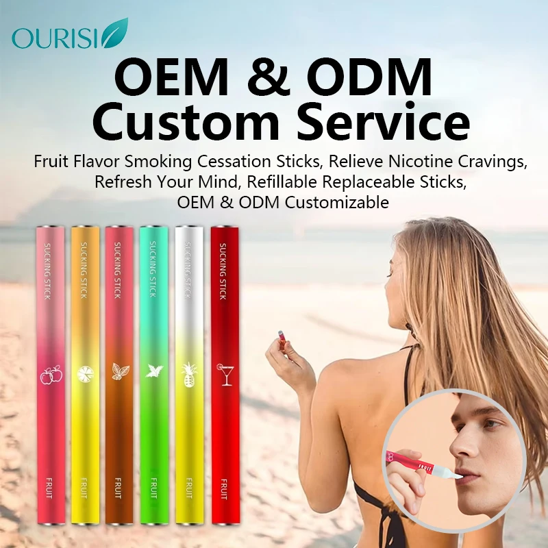 Fruit-flavored Health Care Smoke-craving Relief Breath-freshening Cooling Quit-smoking Gadget Auxiliary Substitute