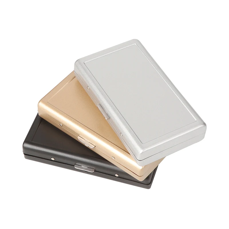 Futeng New Design Double Sided Metal Cigarette Cases Classic Personality Cigarette Case Metal Cigarette case