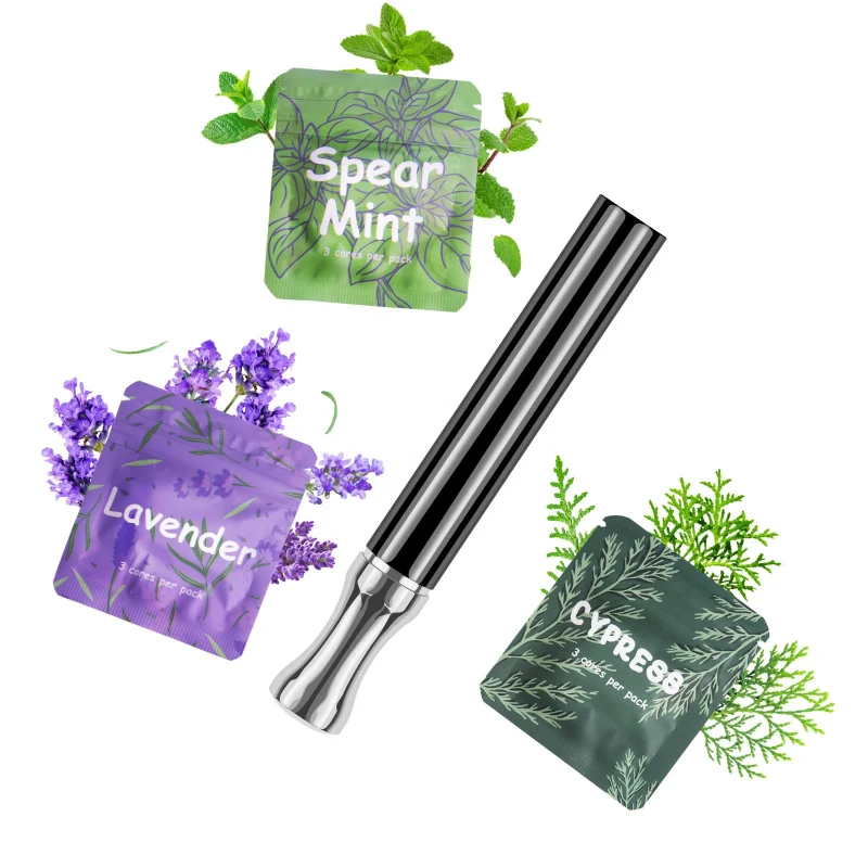 Health Care Flavored Air Device Vaporless Free Nicotine Fumar Alternative Quit Smoking Stick Smokeless Inhaler Core Base Suit