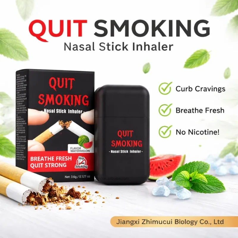 Healthy Quit Smoking Herbal Oils Safe and Has No Side Effects Suitable for Smokers Nasal Stick Inhaler essential oil distiller