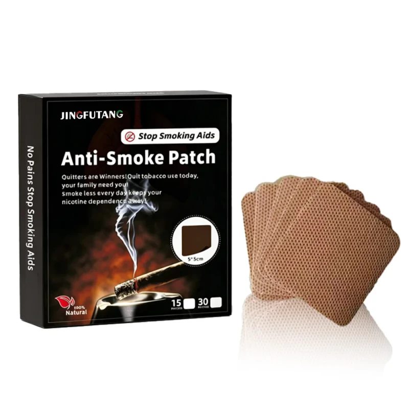 Herbal Anti Smoke Patch Stop Smoking Aid Craving Support Smoke Control Patch OEM