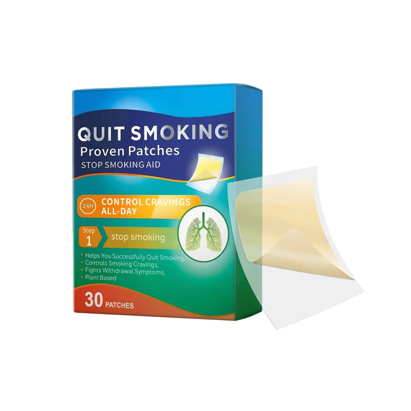 Herbal Quit Smoking Patches Stop Smoking Aid Transdermal System Patch Easy and Effective Stop Smoking Health Stickers