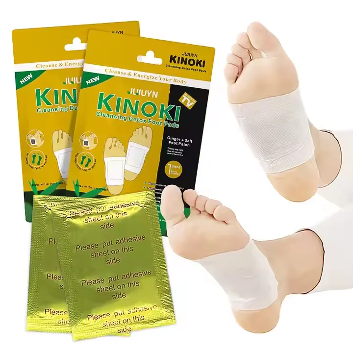 Kinoki Professional Detox Foot Patch Set Herbal Cotton Deep Cleaning for Weight Loss Swelling Relief and Body Toxin Removal