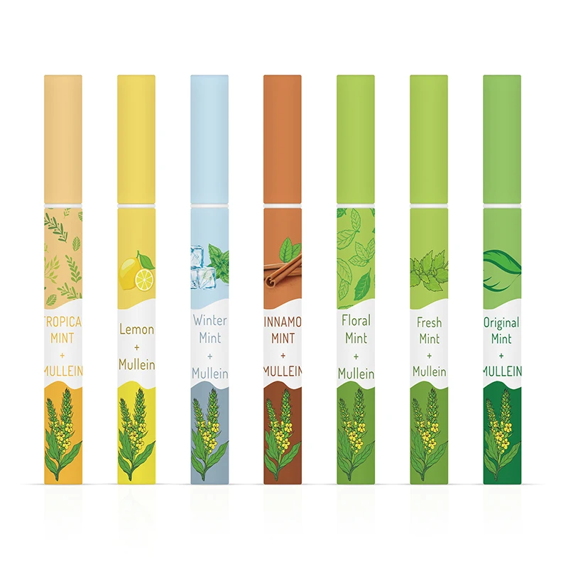 Menthol Tobacco free & Nicotine free Herbal Cigarettes 100% Natural Made in China Custom OEM
