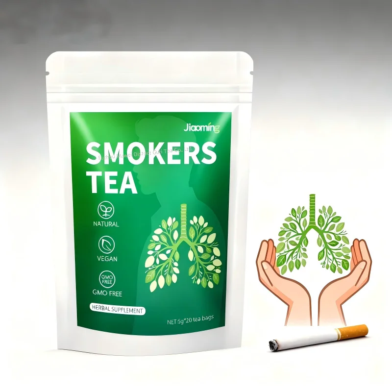 Natural Herbal Lung Cleanse Smokers Tea Health Care Herbs Supplement Lungs Detox Tea