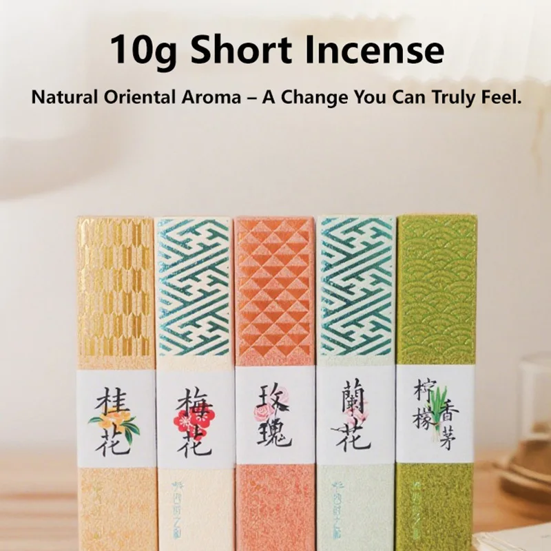 Natural Incense Sticks Rose Osmanthus Sandalwood Aromatherapy Meditation Home Fragrance Custom OEM
