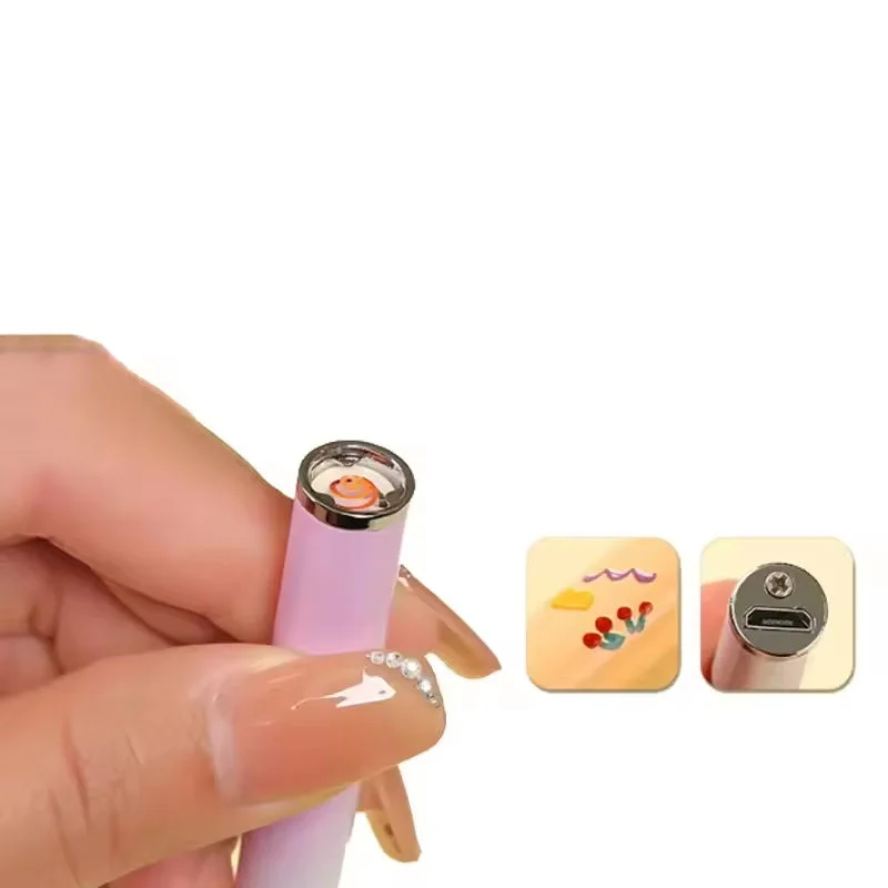 OEM ODM Customized Classic Smoking Accessories USB Type C Rechargeable Battery Portable Rainbow Electric Lighter Bulk Buyers