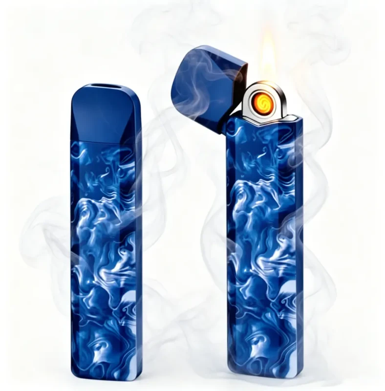 OEM ODM Smoke Supplies Electric USB Lighter Empty Disposable Smoke Smoking Accessories Cigarette Lighters