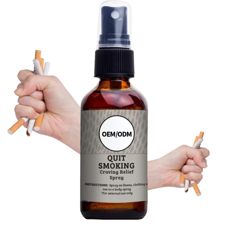 OEM Quit Smoking Spray Natural Health Safe No Side Effects 30ml Portable Cessation Aid ISO CE Certified