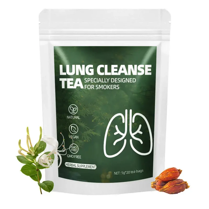 Oem Lung Cleanse Smokers Tea Lung Liver for Smokers Quit Smoking Healthy Herbal Tea