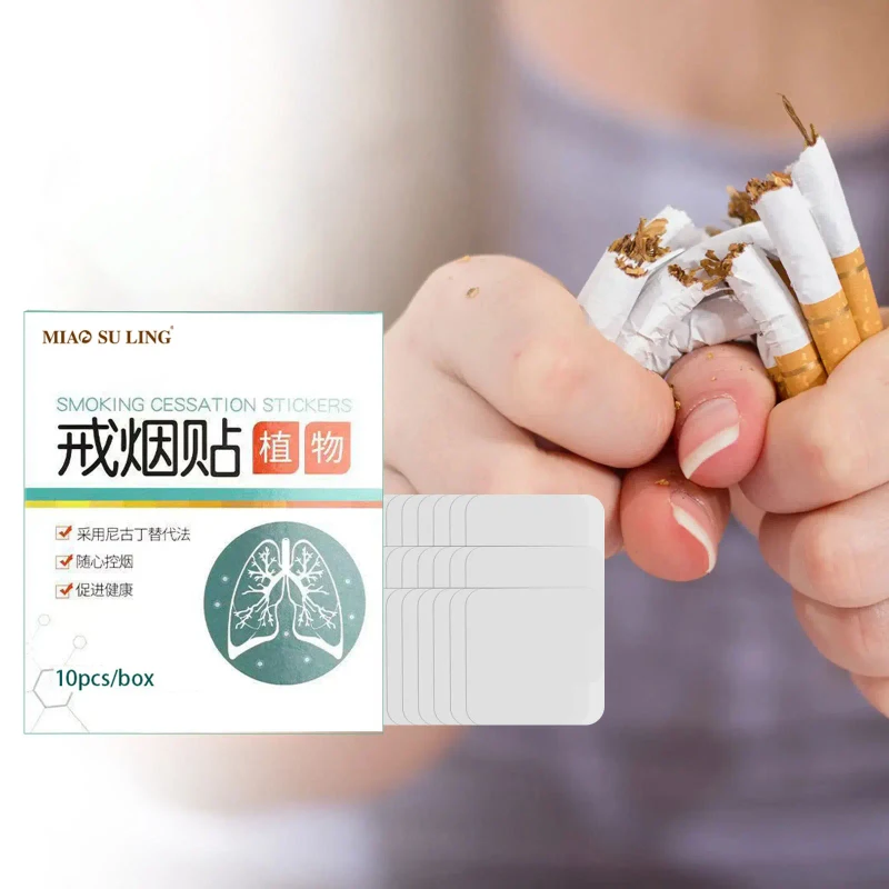 Plant Herb Quit Smoking Patch A Safe and Non Irritating Smoking Cessation Product