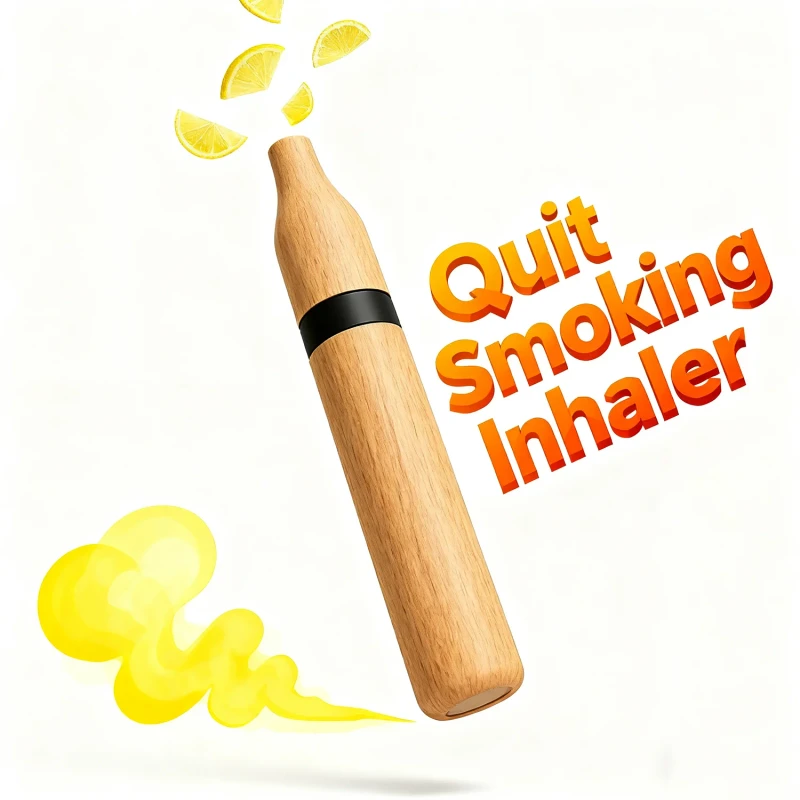 Portable Quit Smoking Essential Oil Smokeless Air Inhaler Wooden al Aromatherapy Inhaler Stick Inhaler Smokeless Stick With Core
