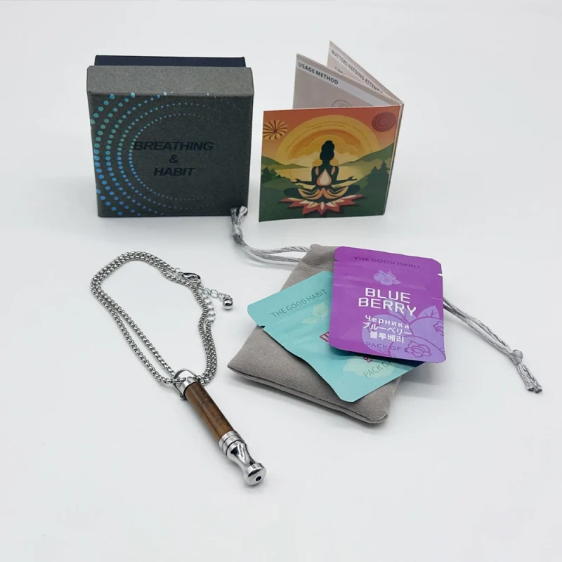 Quit Smoking Stick Inhaler Flavored Air Device Aromatherapy Cessation Alternative Fruity Custom Essential Oil Mouth