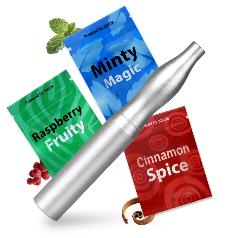 Replaceable Cotton Core Metal Smoking Cessation Stick Safe Material Cotton Core Odor Free Daily Portable Quit Smoking Helper
