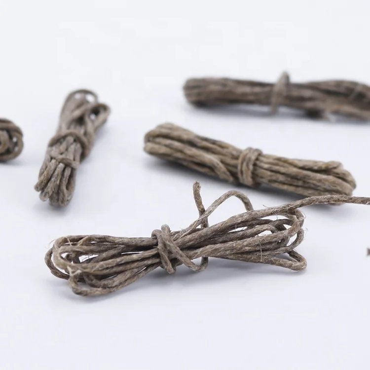 Smoke Shop Products Tobacco Smoking Hemp Roll Custom Hemp Wick Herb Accessories