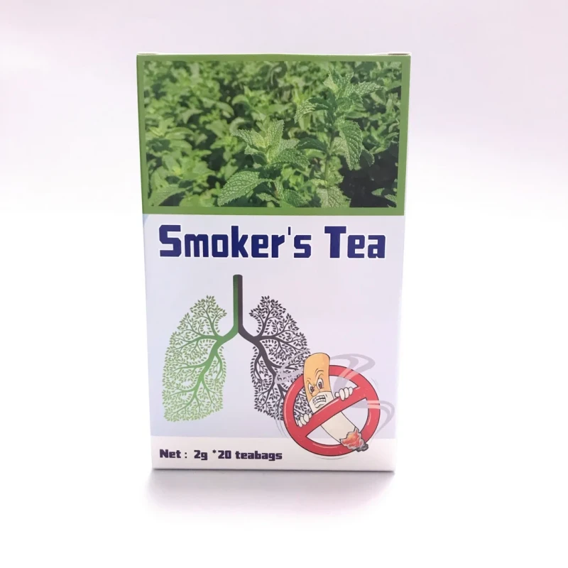 Smokers Tea Smoking Teabag Private Label Chinese Herbal Detox Flavor Tea