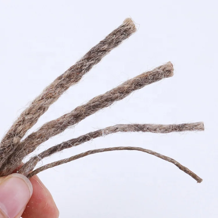 Smoking Accessories Hemp Roll Difference Sizes Hemp Wick Smoking Products