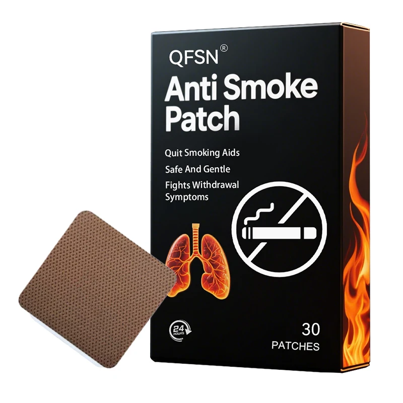 Smoking Cessation Patches Natural Herbal Ingredients ISO Certified 2 Year Shelf Life Soothing Care Herbal Ointments