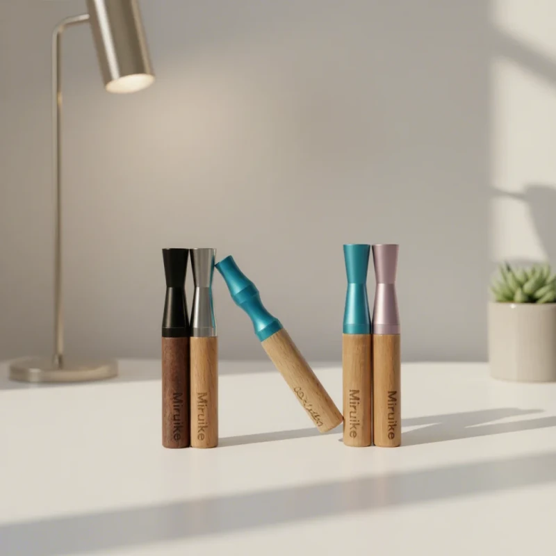 Stainless Steel Aromatherapy Jewelry Vaporizer Calm Stress Relief Herbal Essential Oils Quit Smoking Aid Puffer Inhaler Stick