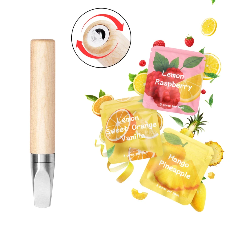 Vaporless Stainless Steel Aromatherapy Herbal Essential Oil Anxiety and Stress Relief Menthol Stop Quit Smoking Inhaler Stick
